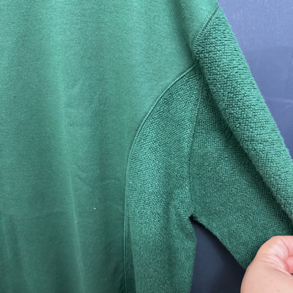 Aerie Forest Green Crewneck Sweater NWT - Picture 3 of 3